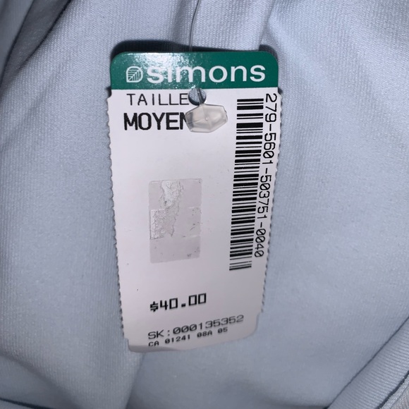 Puma Tank Top Women Medium Light Powder Blue New - Picture 7 of 8